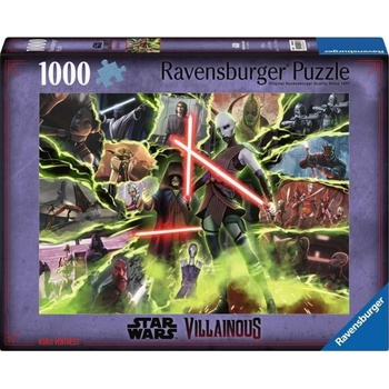 Ravensburger Пъзел Ravensburger от 1000 части - Междузвездни войни Злодеи: Асадж Вентрес (12000269)