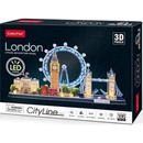 CubicFun 3D puzzle svítící Londýn 186 ks