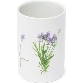 SAT Pohárik Lavender biela SATDLAVE27