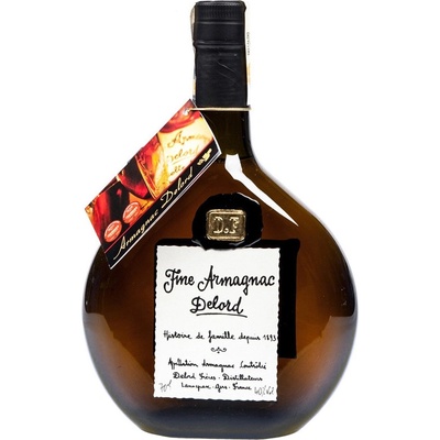 Armagnac-Delord Fine 40% 0,7 l (holá láhev) – Zboží Mobilmania