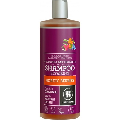 Urtekram šampón Nordic Berries poškodené vlasy 500 ml