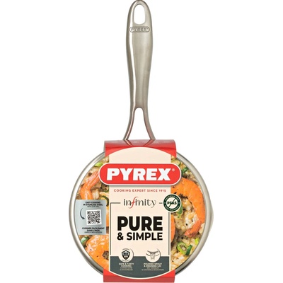 Pyrex RENDLÍK INFINITY SE SKLEN.POKLICÍ 16CM 1.25L NEREZ