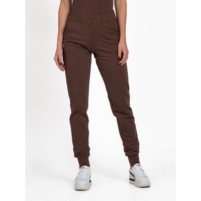TallGuys Dámské prodloužené tepláky Brown EXTRA LONG
