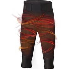 Lenz vyhřívané 3/4 kalhoty Heat pants 1.0 Černá