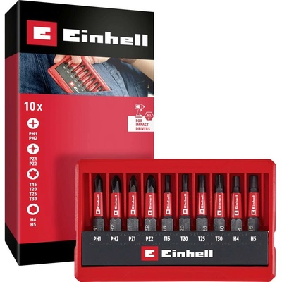 Einhell sada bitů 10ks 118653