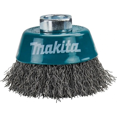 MAKITA D-24072 Kefa hrnčeková D 60 mm / M 14 - oceľový vlnitý drôt 0.3 mm - MAKITA D-24072