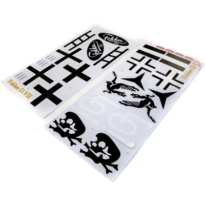 Fokker D.VII: Hangar 9 samolepky