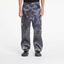 HELIOT EMIL Liquid Metal Cargo Pants Metalic