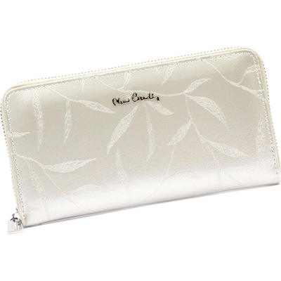 Pierre Cardin Veľká perleťová kožená peňaženka na zips