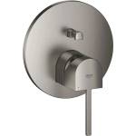 GROHE Plus вграден смесител за вана и душ, антрацит, твърд графит, без тяло за вграждане (24060AL3)