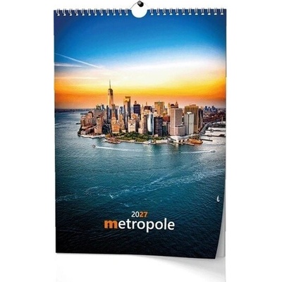Metropole nástěnný autor neuvedený 2027