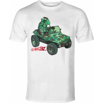 Image 1 of ROCK OFF мъжка тениска Gorillaz - Зелен Джип - ROCK OFF - GORTS01MW