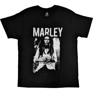 Bob Marley Black & White Black L Риза (BMATS04MB03)