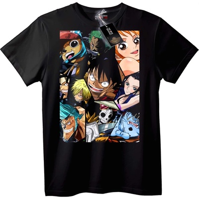 NOONEBRAND Тениска Герои от One Piece - M, White