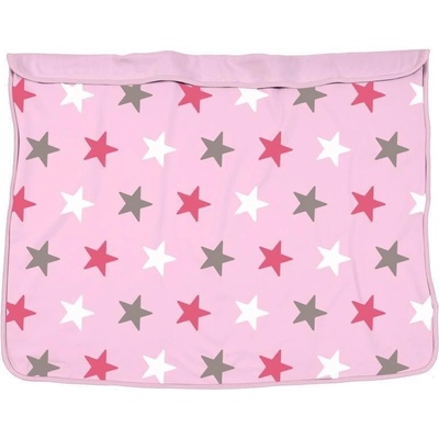 Dooky Blanket oboustranná deka pink stars