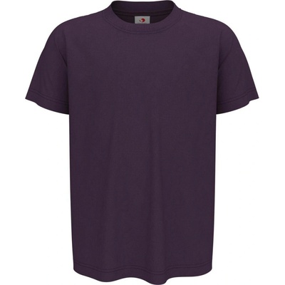 Stedman Classic-T Crew neck fialová Deep Berry