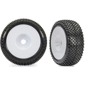  Гуми с джанти Traxxas Jato 4x4 VXL Tires & wheels, assembled, glued (white dished 3.0" wheels, Response Pro 3.0" tires, foam inserts) (2) TRX9074-WHT (TRX9074-WHT)