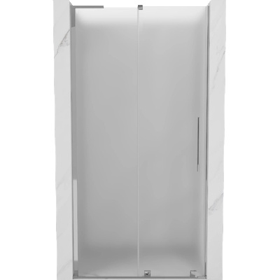 Mexen Velar L плъзгащи се душ врати 110 см, матирано, хром - 871-110-003-31-01 (871-110-003-31-01)