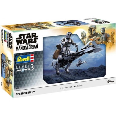 REVELL Plastic ModelKit SW 06786 Speeder Bike 1:12