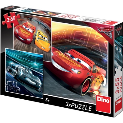 Dino WD Cars3 Tréning 3 x 55 dielov
