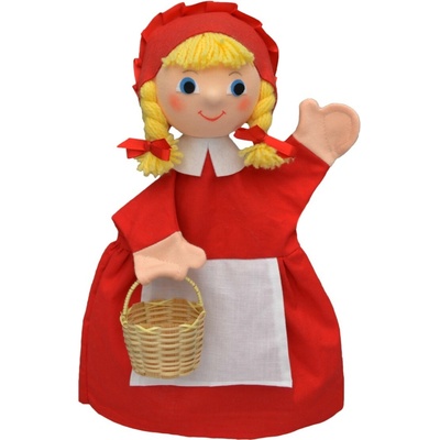 MÚ Brno Maňásek na ruku - Karkulka s copy -2 (30 cm)