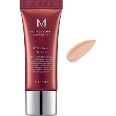 MISSHA - M Perfect Cover BB Cream SPF 42 PA+++ 20ml - 13 Bright Beige