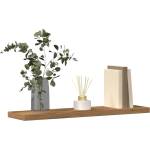 vidaXL Стенни рафтове 4 бр дъб артизан 40x20x1, 5 см инженерно дърво (856292)