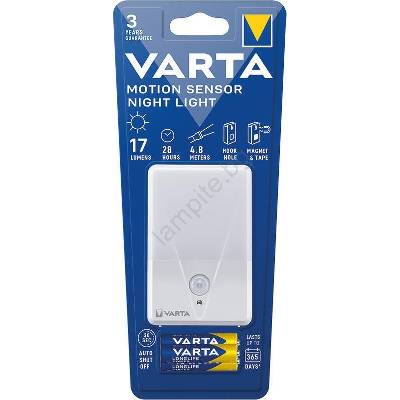 VARTA 16624101421 - LED Лампа за ориентация със сензор NIGHT LIGHT LED/3xAAA (VA0250)