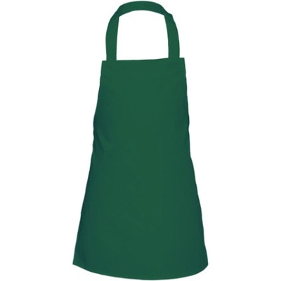 Link Kitchen Wear Dětská grilovací zástěra X978 Bottle Green 50x60cm