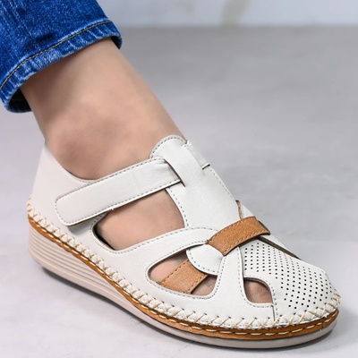 Сандали A1135-3 Beige