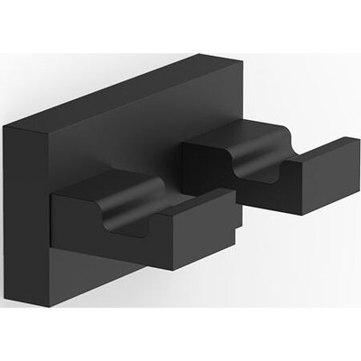 DECOR WALTHER Кука за кърпа Contract двойна черен мат (0906960)