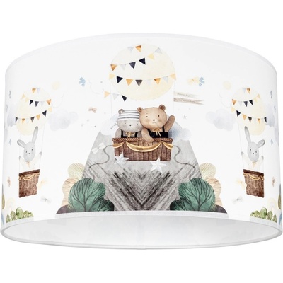 HEXE Детска плафониера BEARS 1xE27/60W/230V (HX0155)