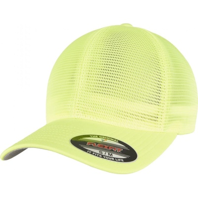 Urban Classics Prodyšná trucker 360° Flexfit Omnimesh žlutá neonová