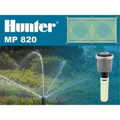 Hunter Set obdĺžnik MP 820 od 5 × 13,4 m