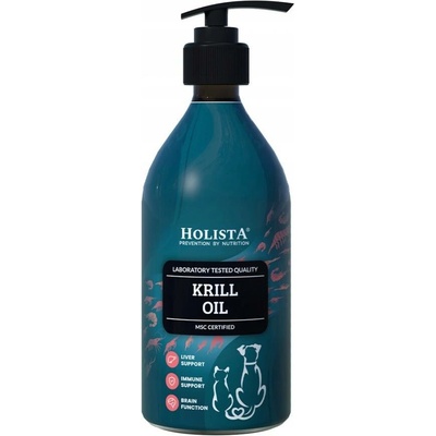 HolistaPets Krillový olej 400 ml