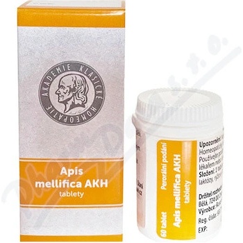 Radim Bakeš Galenická laboratoř Ostrava AKH Apis mellifica 60 tablet