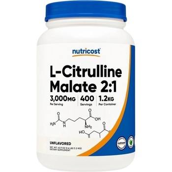 Nutricost L-Citrulline Malate (2: 1) [1200 грама]