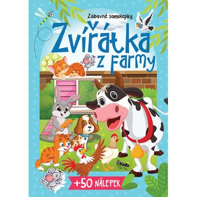Zvířátka z farmy + 50 nálepek