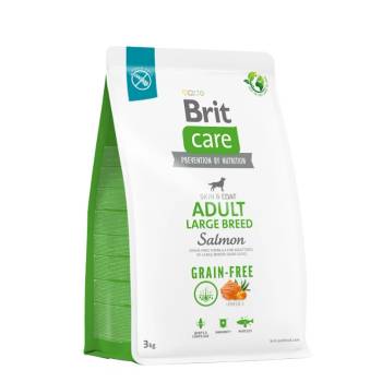 Brit care Беззърнена храна за възрастни кучета от големи породи със сьомга 3 кг