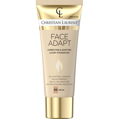Christian Laurent Face Adapt hydratačný make-up s vyhladzujúcim účinkom 03 Beige 30 ml