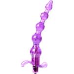 XMS Анален вибратор "beads vibrator purple" 20 см