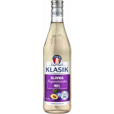 St. Nicolaus Kopaničiarska Slivka 40% 0,5 l (čistá fľaša)