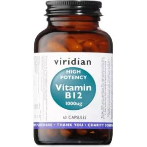 Viridian High Potency Vitamin B12 1000 mcg [60 капсули]