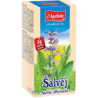 Apotheke Šalvěj lékařská čaj 20 x 2 g