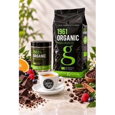 Golden Brasil Káva EKO 1961 Organic plechovka bio zrnková 250 g
