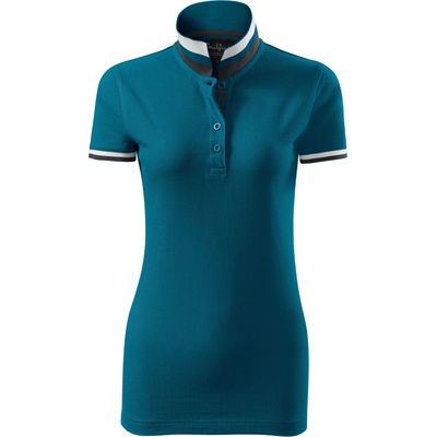 MALFINI Malfini premium collar up 257 / Дамска поло тениска - петрол xl (2579316)