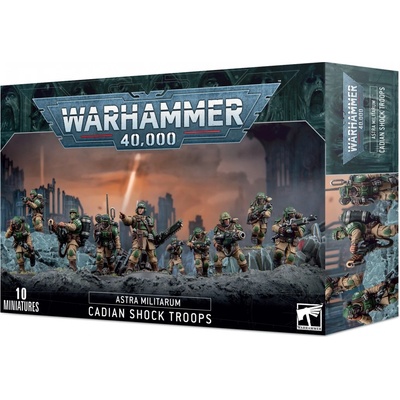 GW Warhammer Astra Militarum Cadian Shock Troops