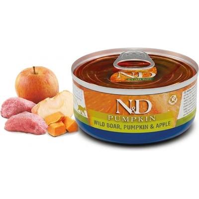 N&D Cat Pumpkin Adult Boar & Apple 70 g