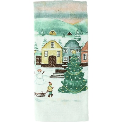 UH VÁNOČNÍ VESNIČKA 38x63 cm – Zboží Dáma