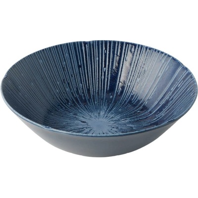 MIJ Jedálenská misa ICE SAPPHIRE keramika modrá 21 cm 700 ml